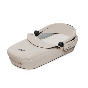 KINDERKRAFT Kočík kombinovaný Nea 2 2v1 Beige + Fusak 3v1 Jibot Horizontal Ink Black