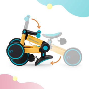 KINDERKRAFT Trojkolka 4TRIKE candy pink