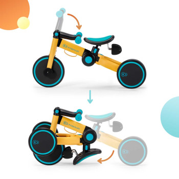 KINDERKRAFT Trojkolka 4TRIKE candy pink