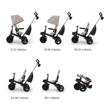 KINDERKRAFT Trojkolka Aveo 2 Plus Beige