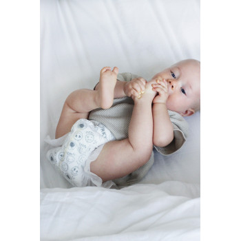 KOLORKY Ekopleny nohavičkové nočné jednorazové Deluxe Velvet Pants, Sleepy, XL (12-16 kg) - 17 ks