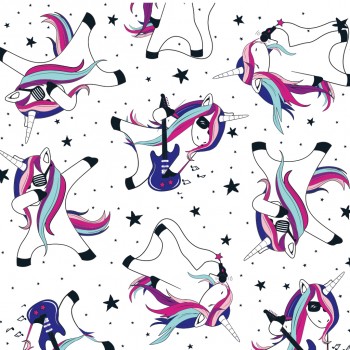 KOLORKY Plienky jednorazové nočné EKO, jednorožce XL (12-16 kg) - 17 ks