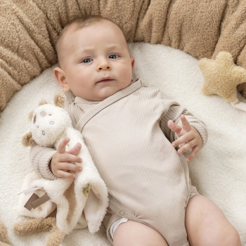 NATTOU Maznáčik plyšový Teddy žirafa 28 x 28 cm, 0m+