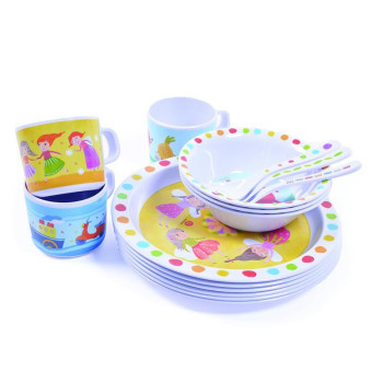 PETITE&MARS Set rozprávkového riadu Víla 5 ks