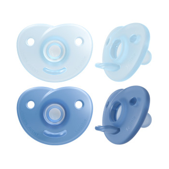 Philips AVENT Cumlík 0-6m Soothie chlapec 2 ks
