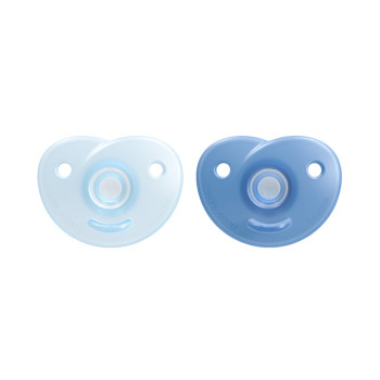 Philips AVENT Cumlík 0-6m Soothie chlapec 2 ks