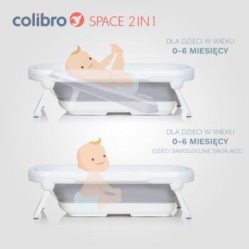 Wanienka dziecięca Colibro Space 2w1 