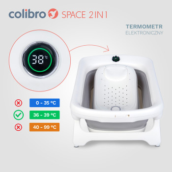 Wanienka dziecięca Colibro Space 2w1 