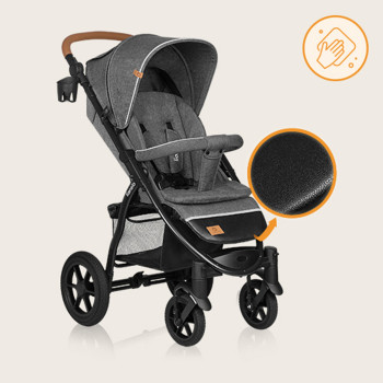 LIONELO Kočík športový Annet Tour Grey Stone