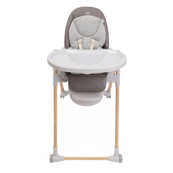 CHICCO Stolička jedálenská Polly Armonia - Scandinavian + Hrazdička Rainbow