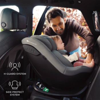 KINDERKRAFT Autosedačka I-Guard I-size (40-105 cm) Black
