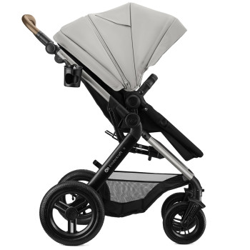 KINDERKRAFT Kočík kombinovaný 3v1 Moov 2 XL Air Grey