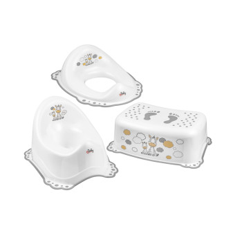 MALTEX Súprava protišmyková Zebra - White