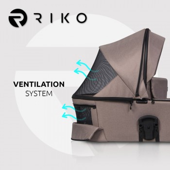 Wózek dziecięcy Riko Velar 02 Sand 