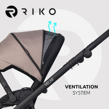 Wózek dziecięcy Riko Velar 02 Sand 