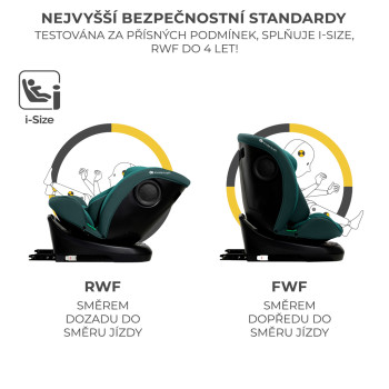 KINDERKRAFT Autosedačka I-Grow I-size 40-150 cm Blue