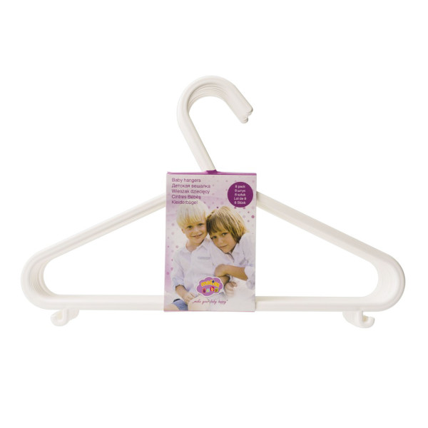 MALTEX Detské vešiaky - Grey, 8 ks