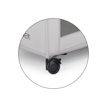 PETITE&MARS Postieľka cestovná Koot - Zebra Super Power