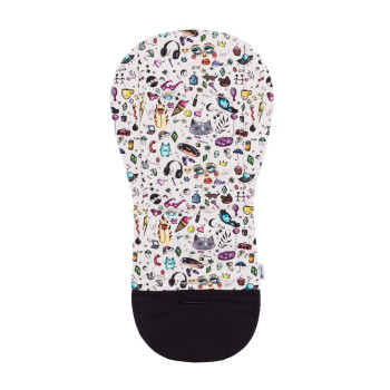 PETITE&MARS Kočík športový Street2 RWS Black Limited 100 Tattoo Complete