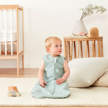 ERGOPOUCH Vak na spanie organická bavlna Jersey Sage 3-12 m, 6-10 kg, 1 tog