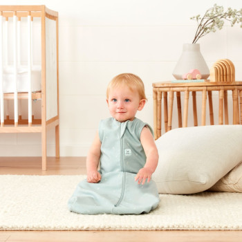 ERGOPOUCH Vak na spanie organická bavlna Jersey Sage 3-12 m, 6-10 kg, 1 tog