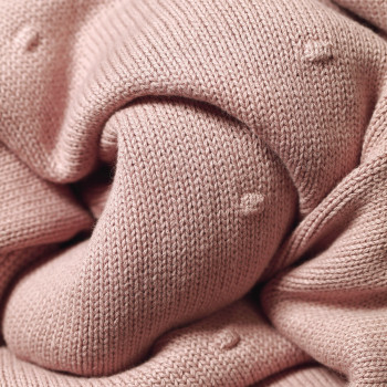 BABYONO Deka z prírodnej bavlny 75 × 100 cm pink 0m+