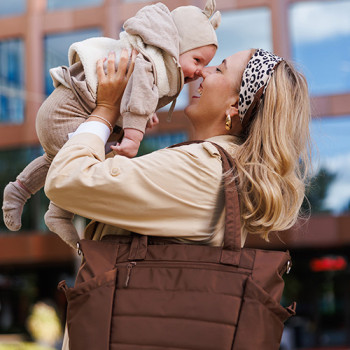BABYONO Taška prebaľovacia Cami chocolate