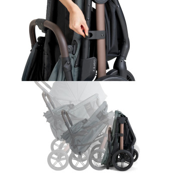 FIKAGO Kočík pre mačky / psov AGILE2 Soft Grey