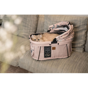 FIKAGO Nosič pre psov a mačky Sway2 Arctic Flower