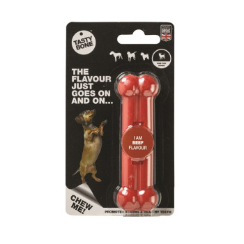 TASTY BONE Kostička nylonová pre extra malých psov - Hovädzie mäso