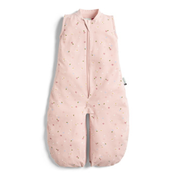 ERGOPOUCH Vak a overal na spanie 2v1 organická bavlna Suit Daisies 3-12 m, 6-10 kg, 0,2 tog