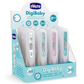 CHICCO Teplomer digitálny Digi Baby biely 0m+