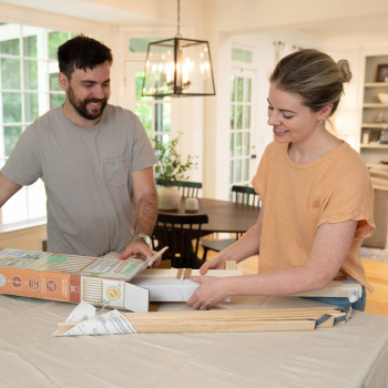 INGENUITY Zábrana detská drevená 36S Series 6m+