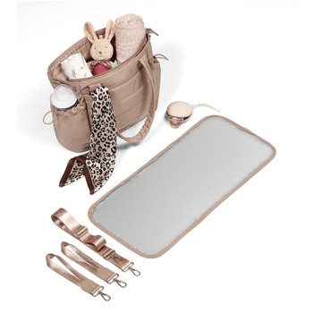 BABYONO Taška prebaľovacia Cami beige