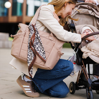 BABYONO Taška prebaľovacia Cami beige