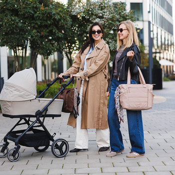 BABYONO Taška prebaľovacia Cami beige