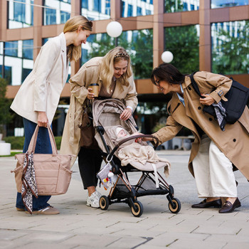 BABYONO Taška prebaľovacia Cami beige