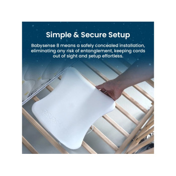BABYSENSE Monitor dychu novej generácie Babysense 8