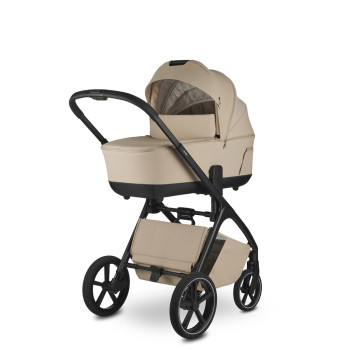 EASYWALKER Kočík kombinovaný Zoey Almond Taupe + CBX By CYBEX Aton B2 i-Size + základňa