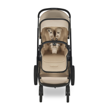 EASYWALKER Kočík kombinovaný Zoey Almond Taupe + CBX By CYBEX Aton B2 i-Size + základňa