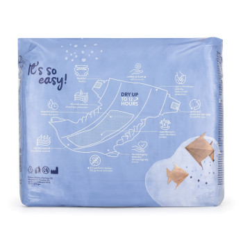 FEEDO Plienky jednorázové JUNIOR (od 11 do 16 kg), 44 ks