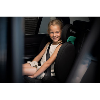 LIONELO Autosedačka Hugo i-Size (100-150 cm) Black Grey