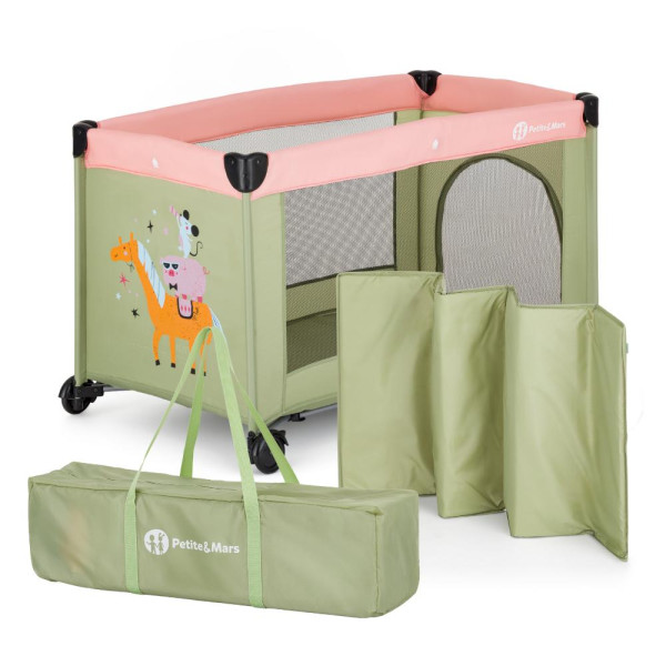 PETITE&MARS Postieľka cestovná Koot - Friends Boho Party