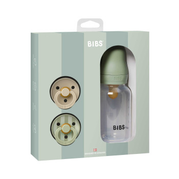 BIBS Sprinkle darčekový set Sage