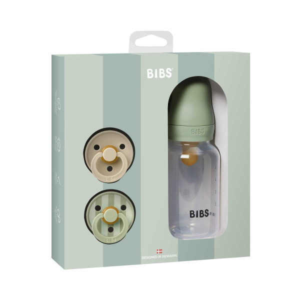 BIBS Sprinkle darčekový set Sage