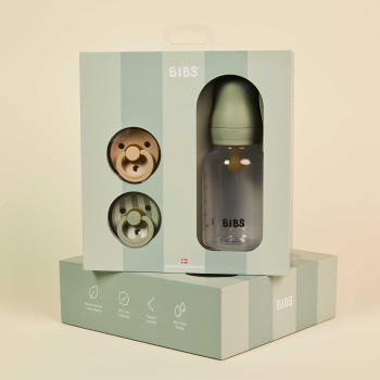 BIBS Sprinkle darčekový set Sage