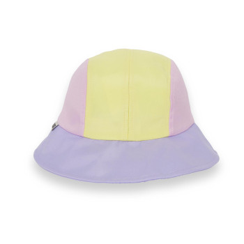 KiETLA FUN FLEUR klobúčik s UV ochranou - Flower Yellow 42 - 45 cm