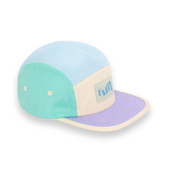 KiETLA ICONIK šiltovka s UV ochranou - Blue Fun 53 - 55 cm