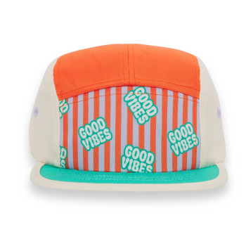 KiETLA ICONIK šiltovka s UV ochranou - ChaCha Pop 53 - 55 cm