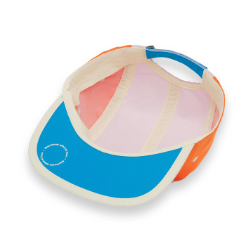 KiETLA ICONIK šiltovka s UV ochranou - Pink Love 55 - 57 cm